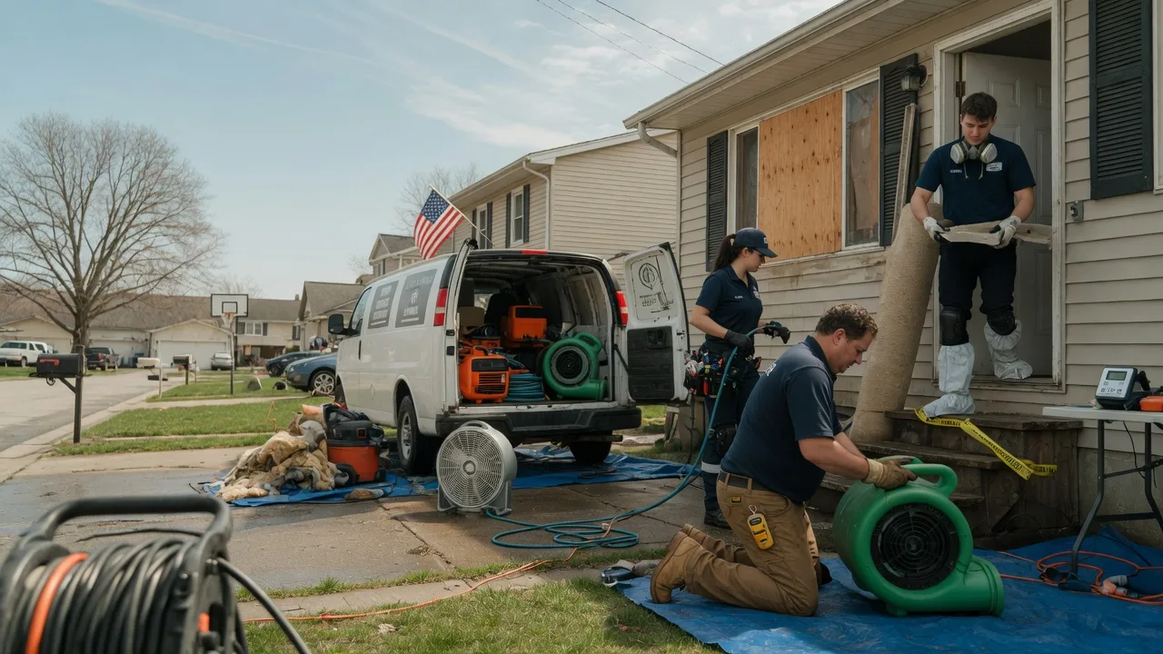 Water Damage Restoration in River Rouge, MI near me
